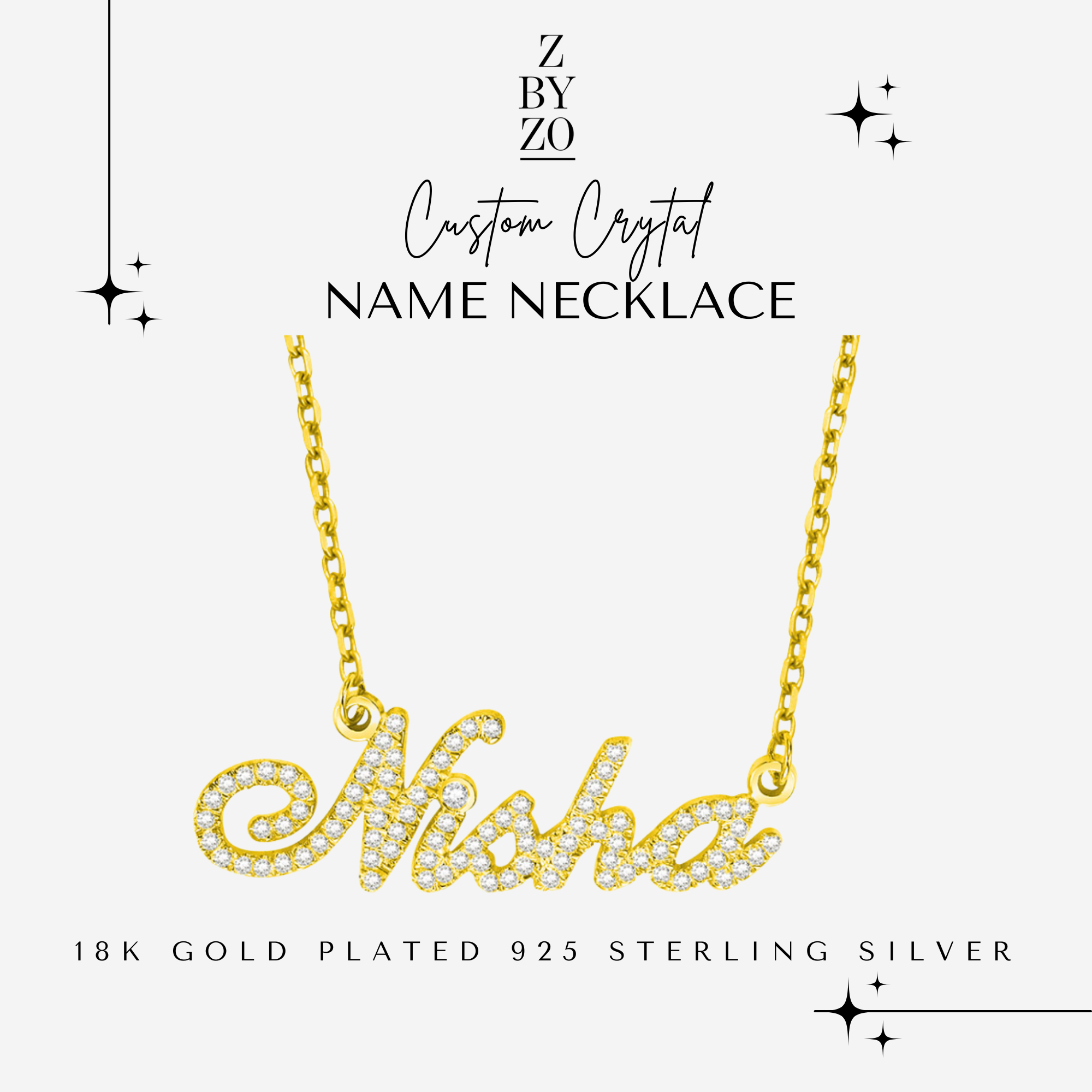 Nisha name necklace deals