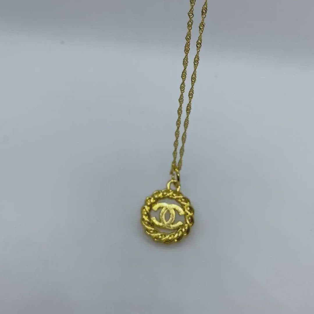 Reworked Necklace - Yellow Charm – zbyzo